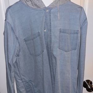 Pacsun Hooded Flannel